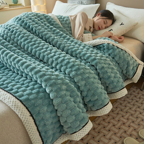 Bedding Super Soft Thickened Nap Blanket