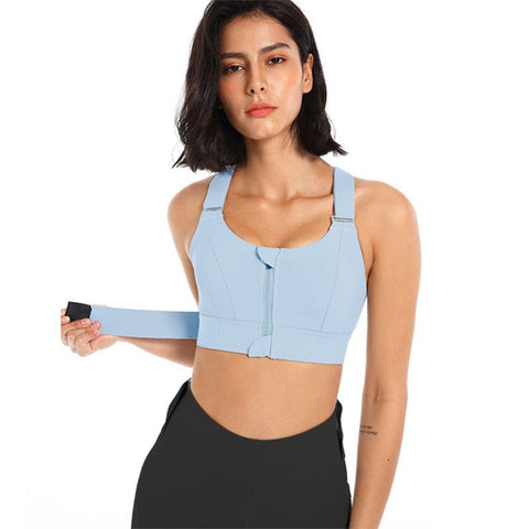 Light blue Women Sports Bra