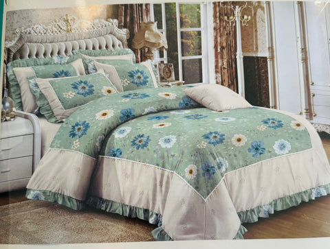 Cotton Bed Sheets With Pillow Cover