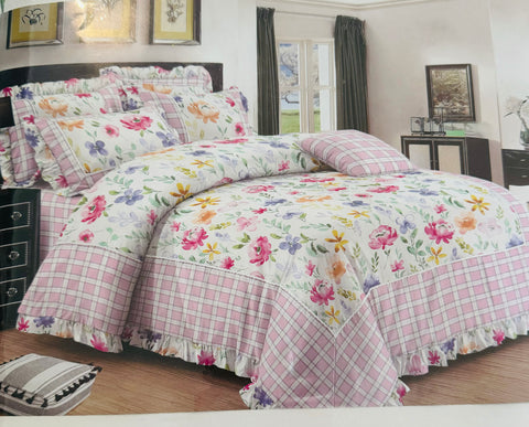 Cotton bed sheets with Pillow cover