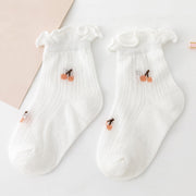 white pair of Newborn Baby Socks