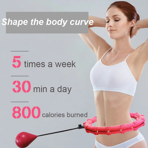 Adjustable Sport Hoops Thin Waist Exercise