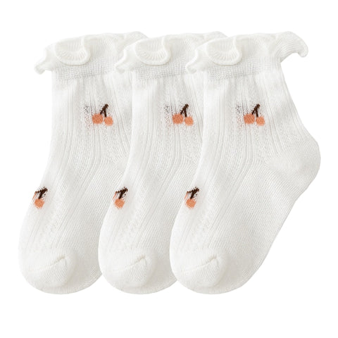 White Newborn Baby Socks
