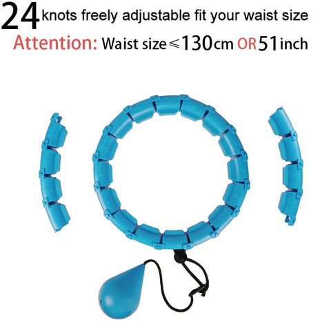 Adjustable Sport Hoops Thin Waist Exercise