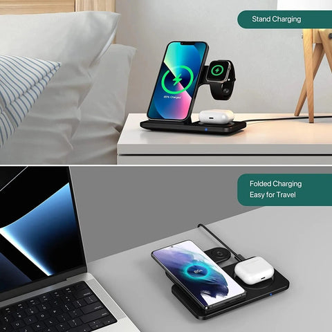 3 in 1 Wireless Charger  For iPhone