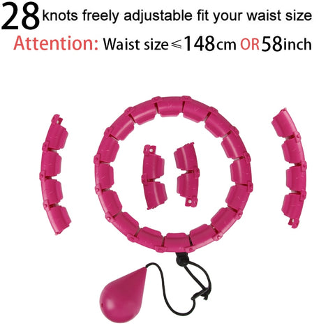 Adjustable Sport Hoops Thin Waist Exercise