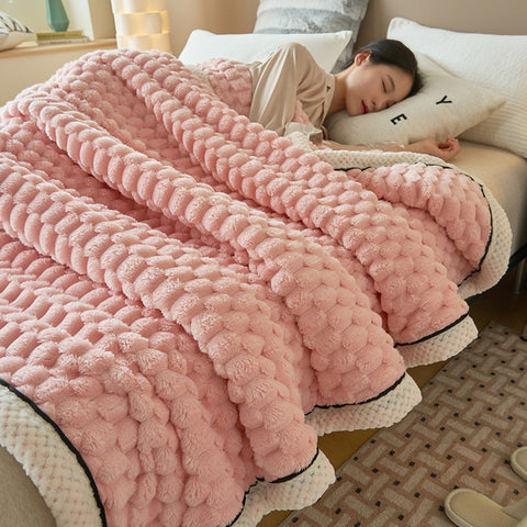 Bedding Super Soft Thickened Nap Blanket