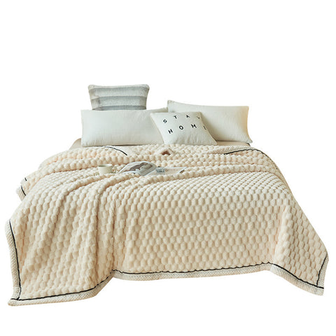 Bedding Super Soft Thickened Nap Blanket